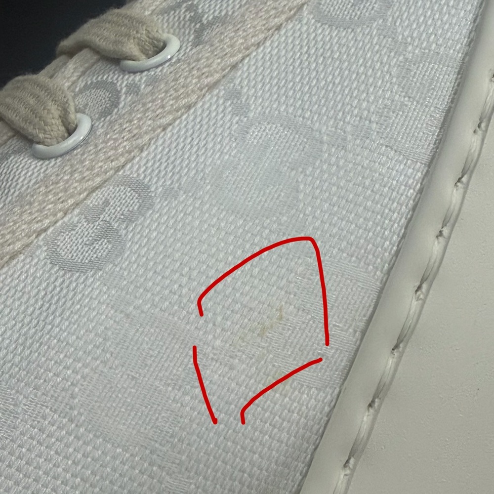 Gucci GG Treck 1977 Tennis Canvas Platform Low Top Trainer - Picture 7 of 11